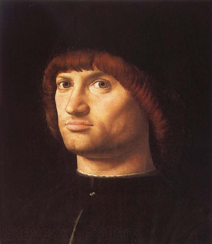 Antonello da Messina Portrat of a man France oil painting art
